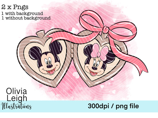Mouse Valentine’s Day Clipart