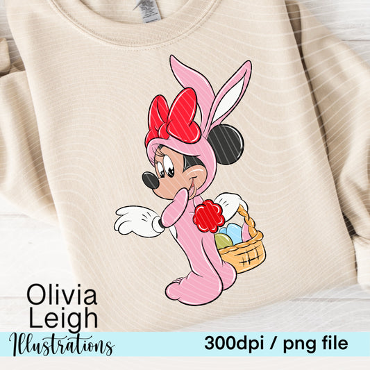Mouse Friends Easter Clipart