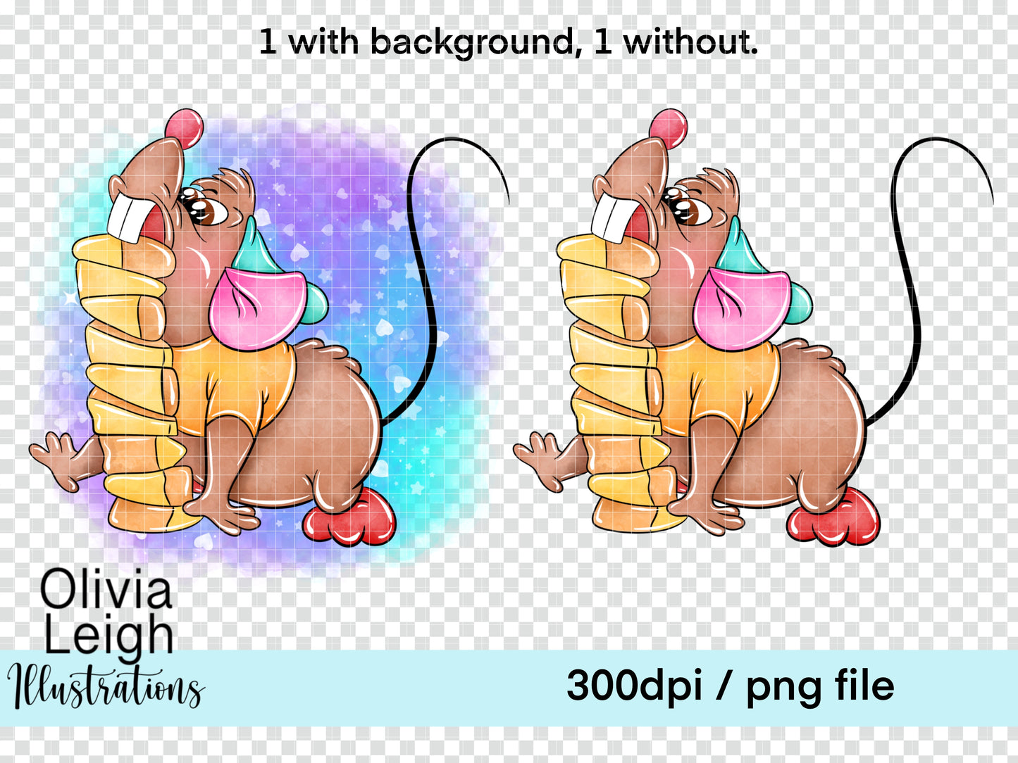 Princess Mouse Clipart