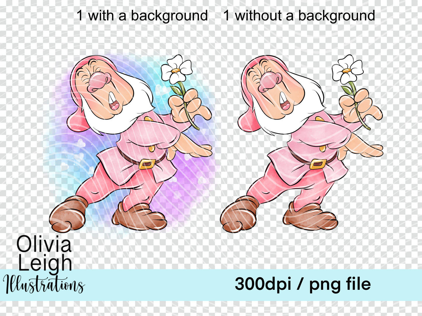 Princess Snow Friends Clipart