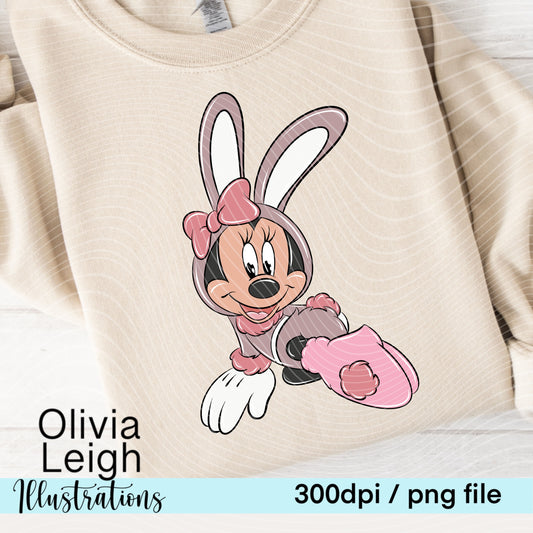 Mouse Friends Easter Clipart