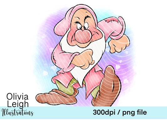 Princess Snow Friends Clipart