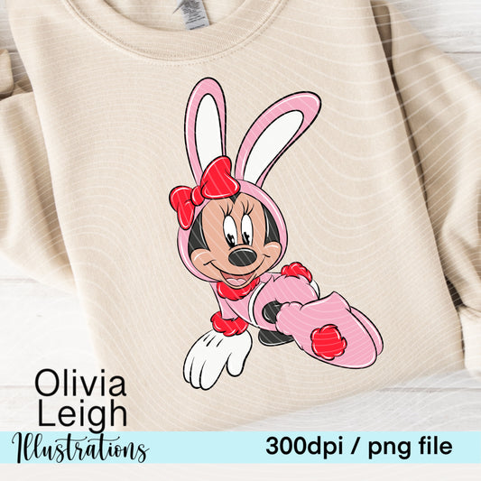 Mouse Friends Easter Clipart