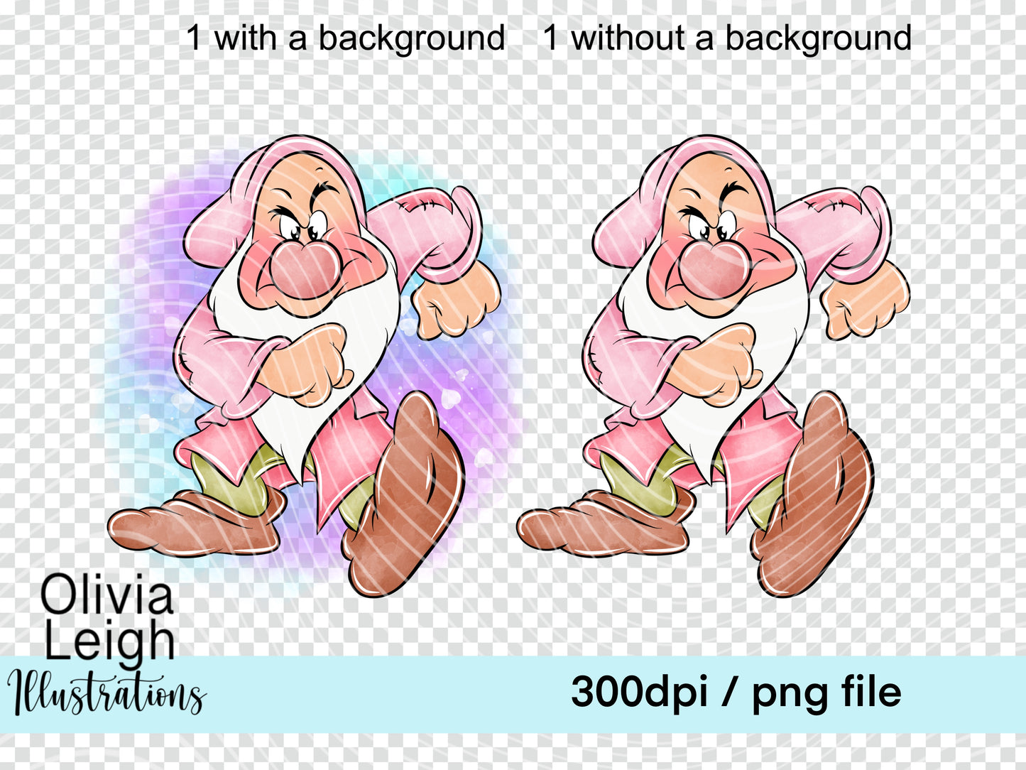 Princess Snow Friends Clipart