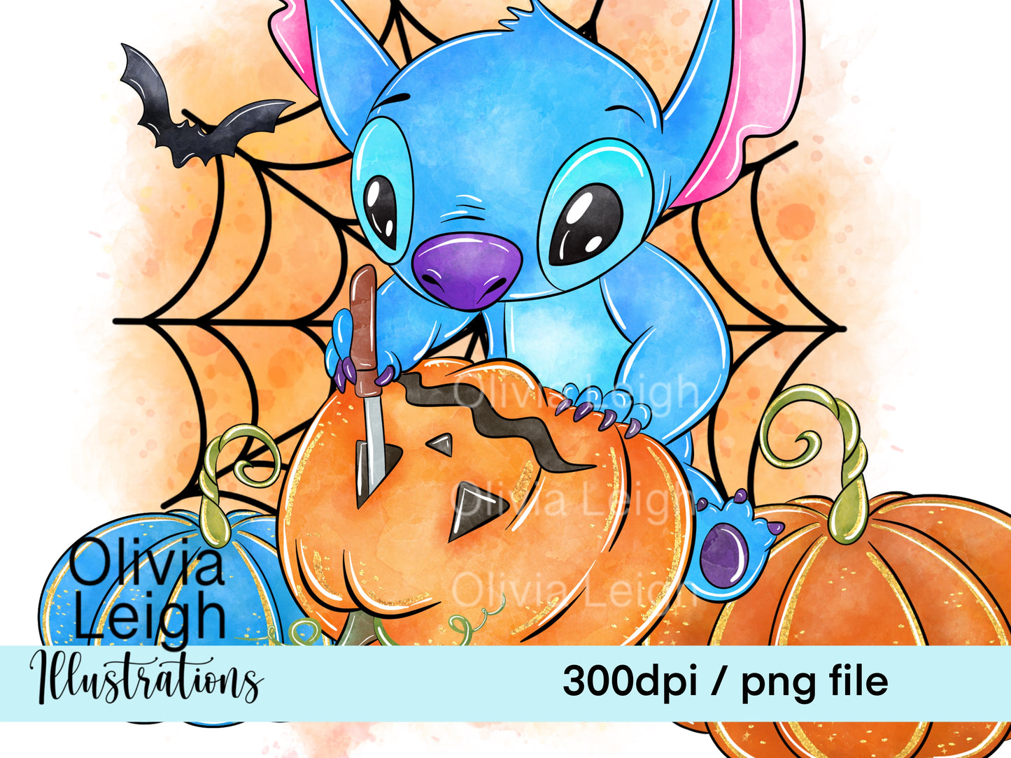 Stitch Halloween Set