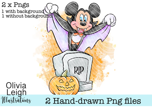 Mouse Halloween PNG