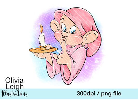 Princess Snow Friends Clipart