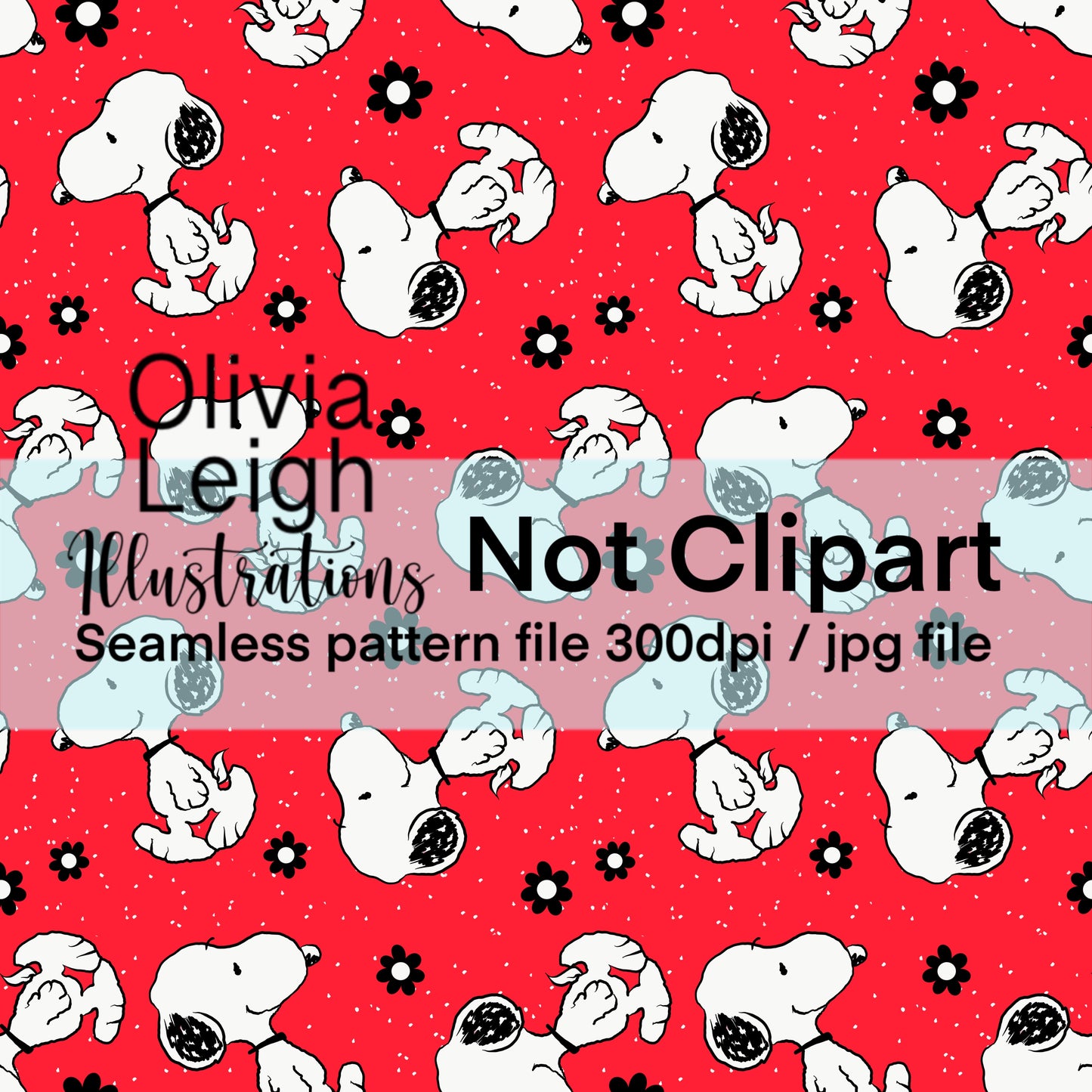 Peanuts Seamless Pattern