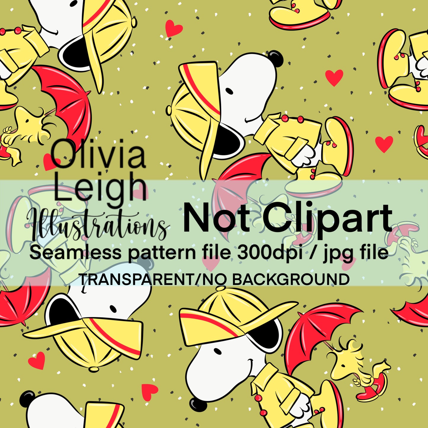 Peanuts Seamless Pattern