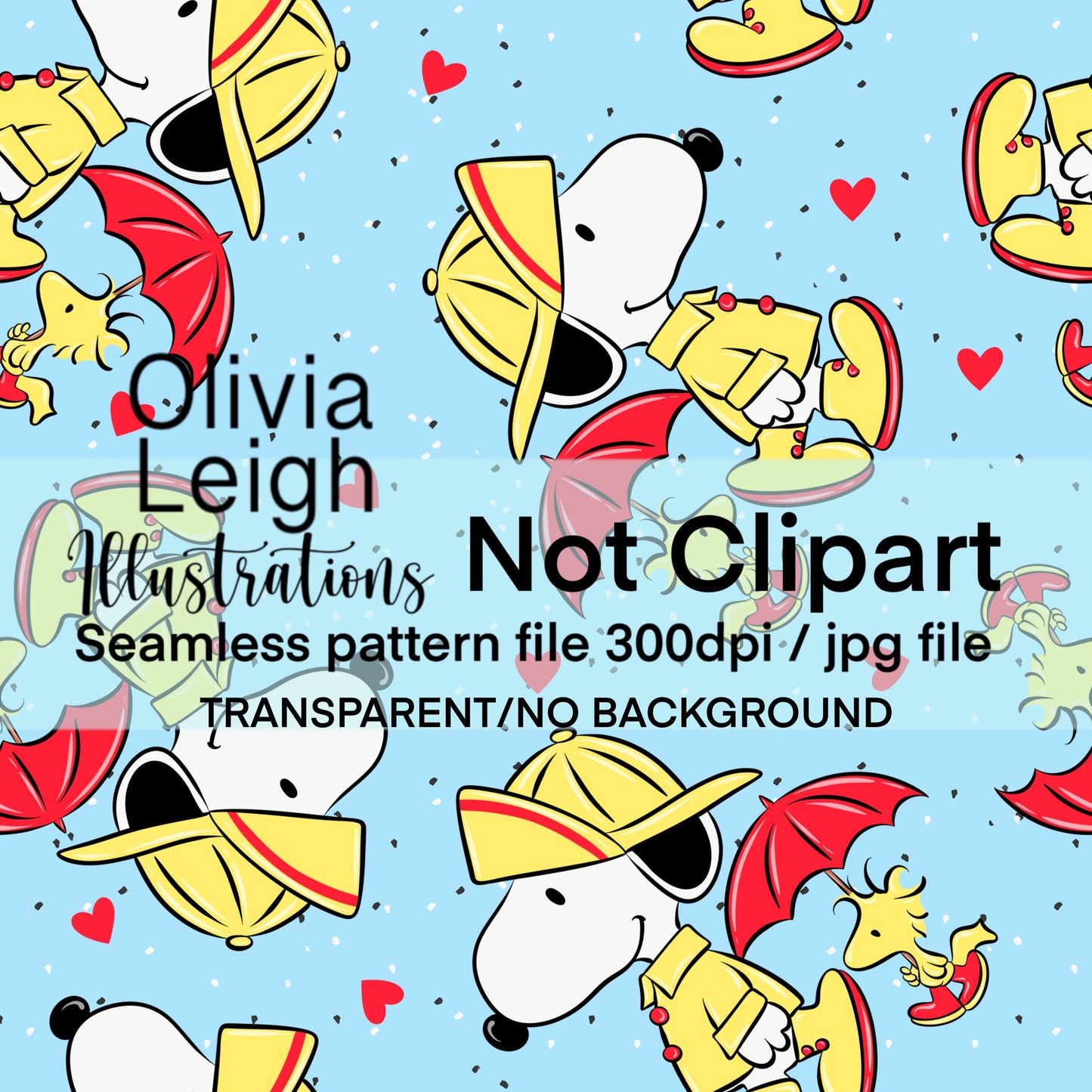 Peanuts Seamless Pattern