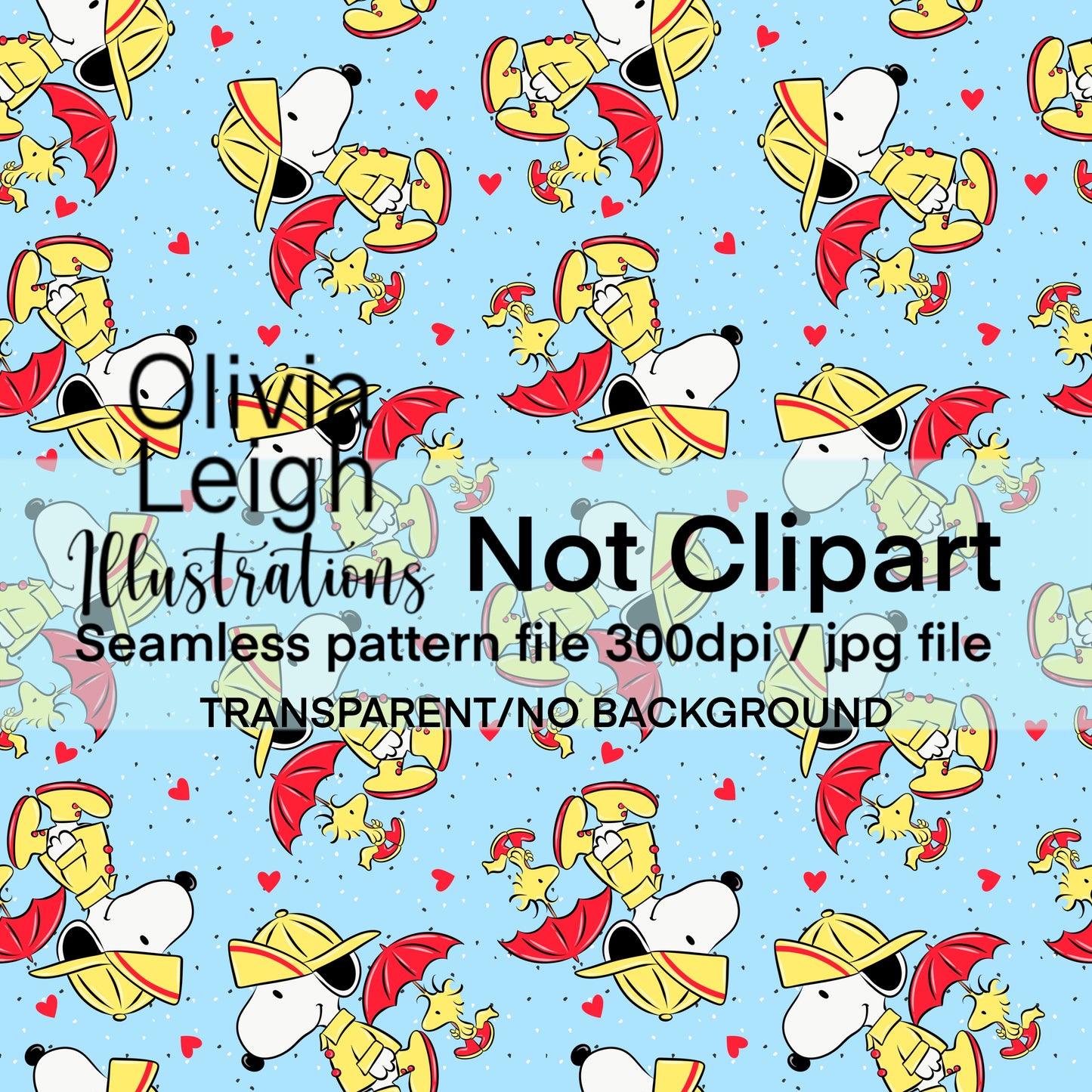 Peanuts Seamless Pattern