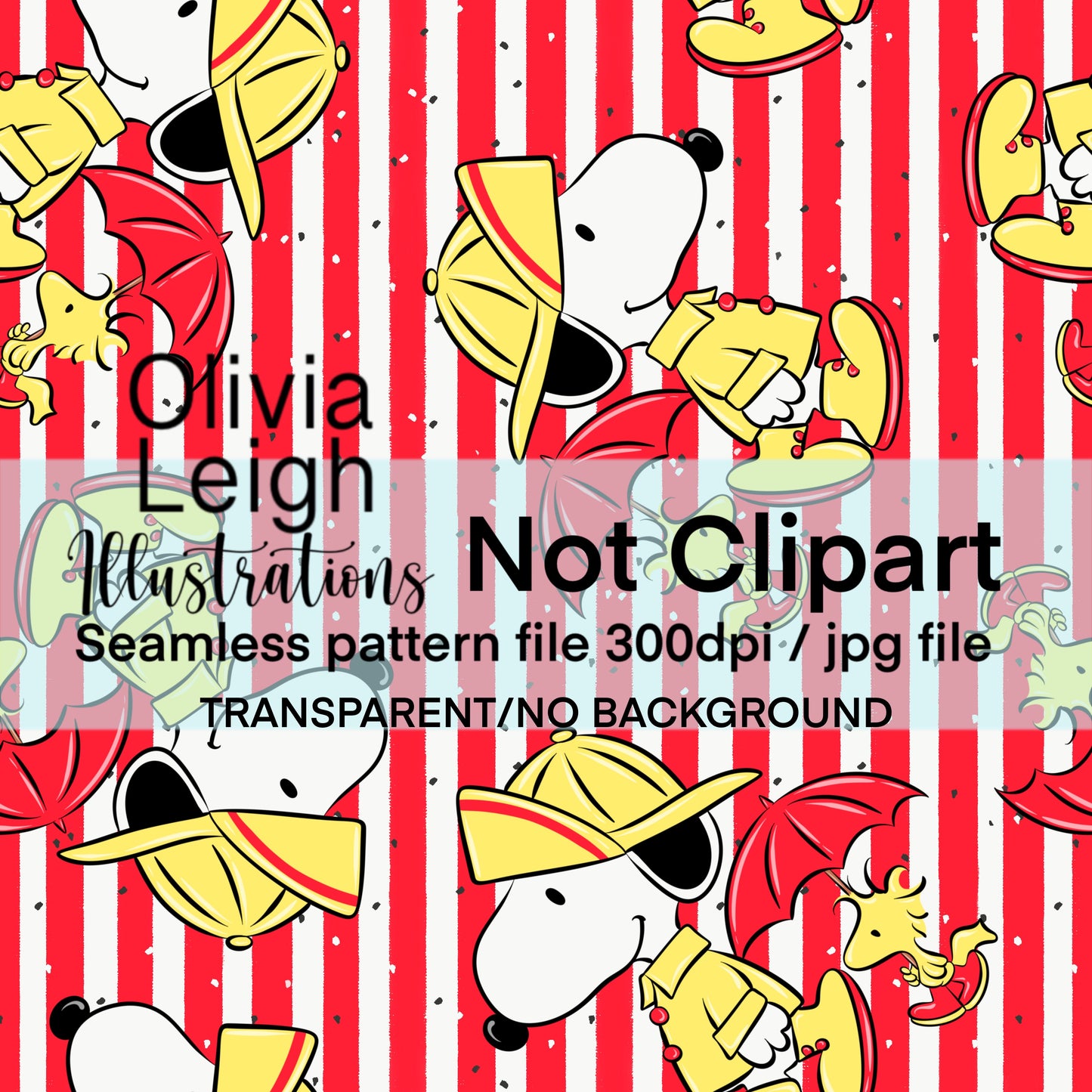 Peanuts Seamless Pattern