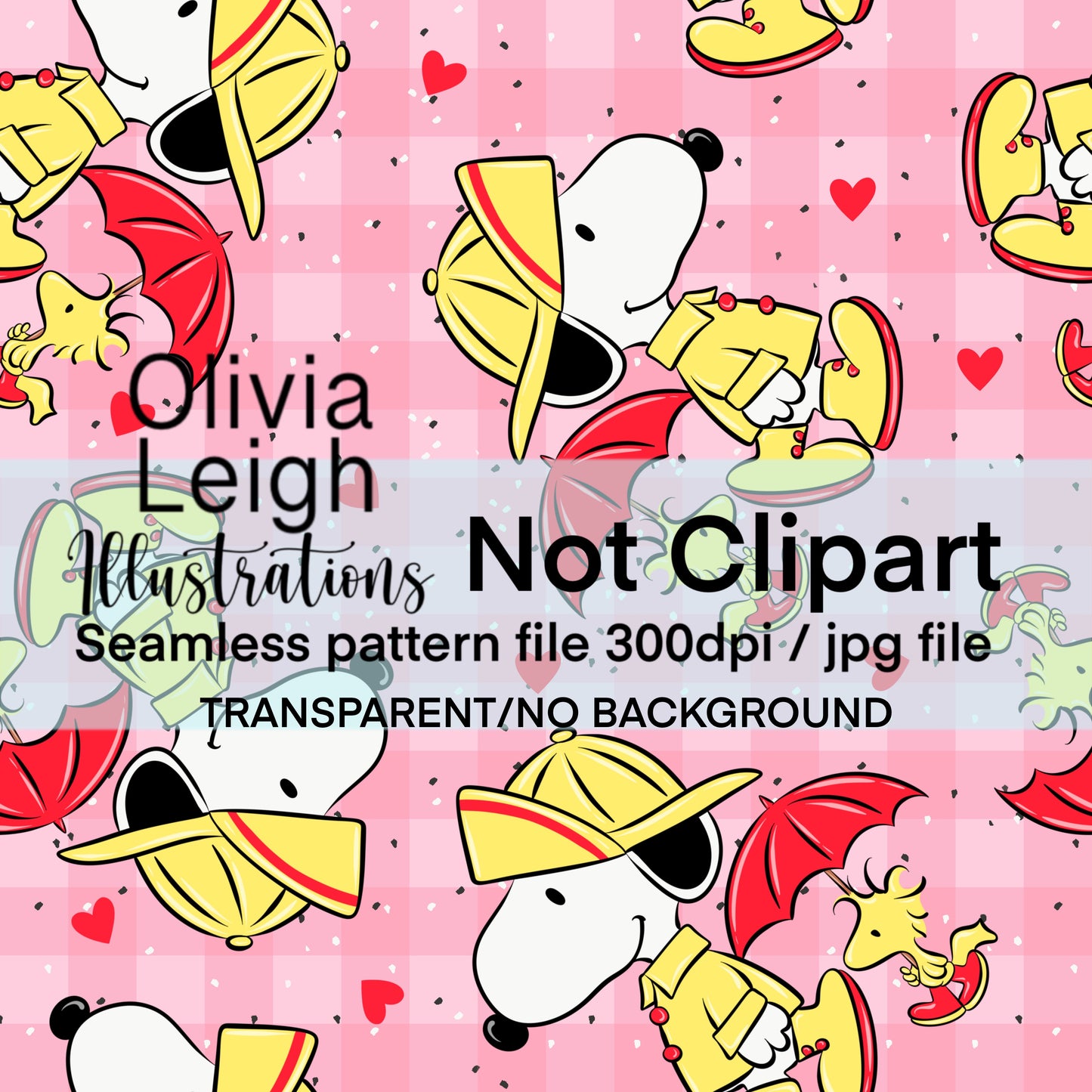 Peanuts Seamless Pattern