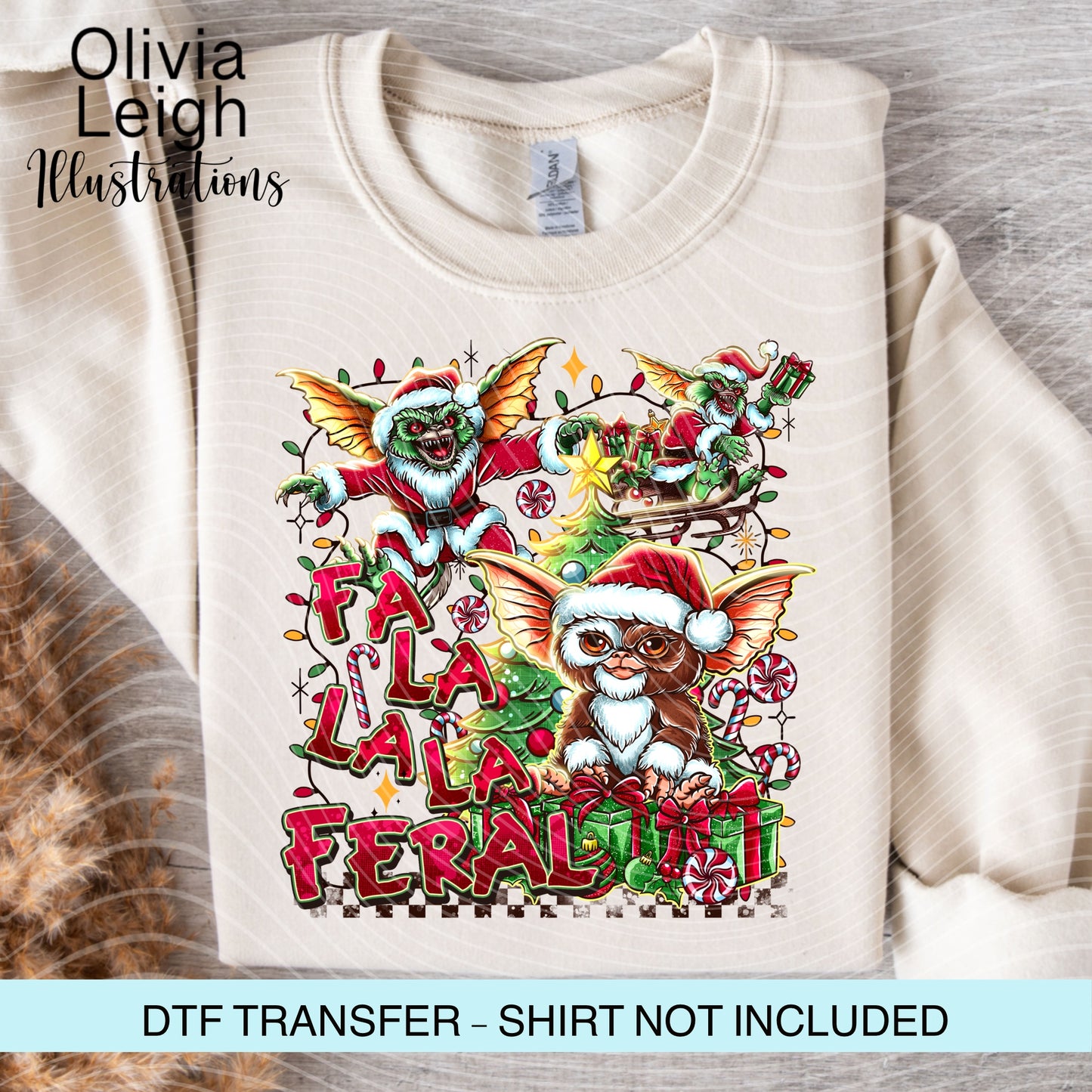 Christmas Movie Ready to Press Dtf Transfer
