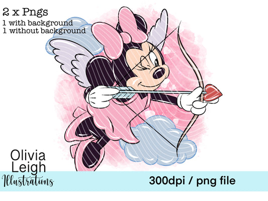 Mouse Valentine’s Day Clipart