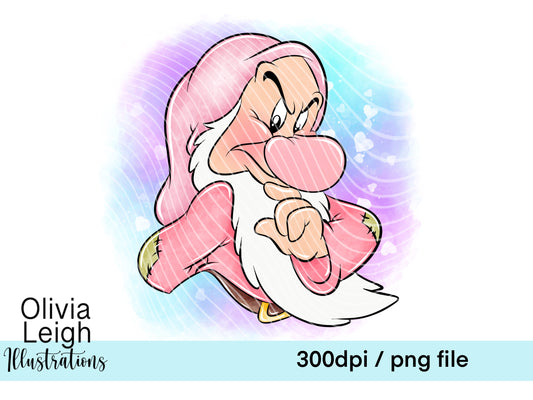 Princess Snow Friends Clipart