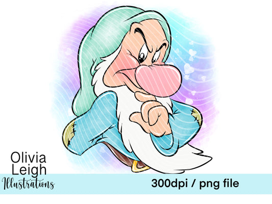Princess Snow Friends Clipart