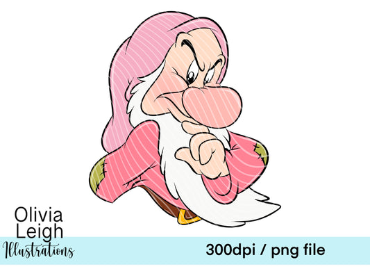 Princess Snow Friends Clipart