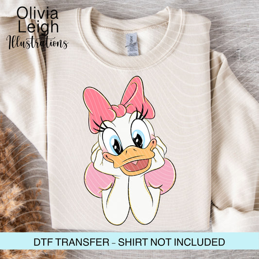 Mouse Friends Cartoon Ready To Press Dtf Transfer