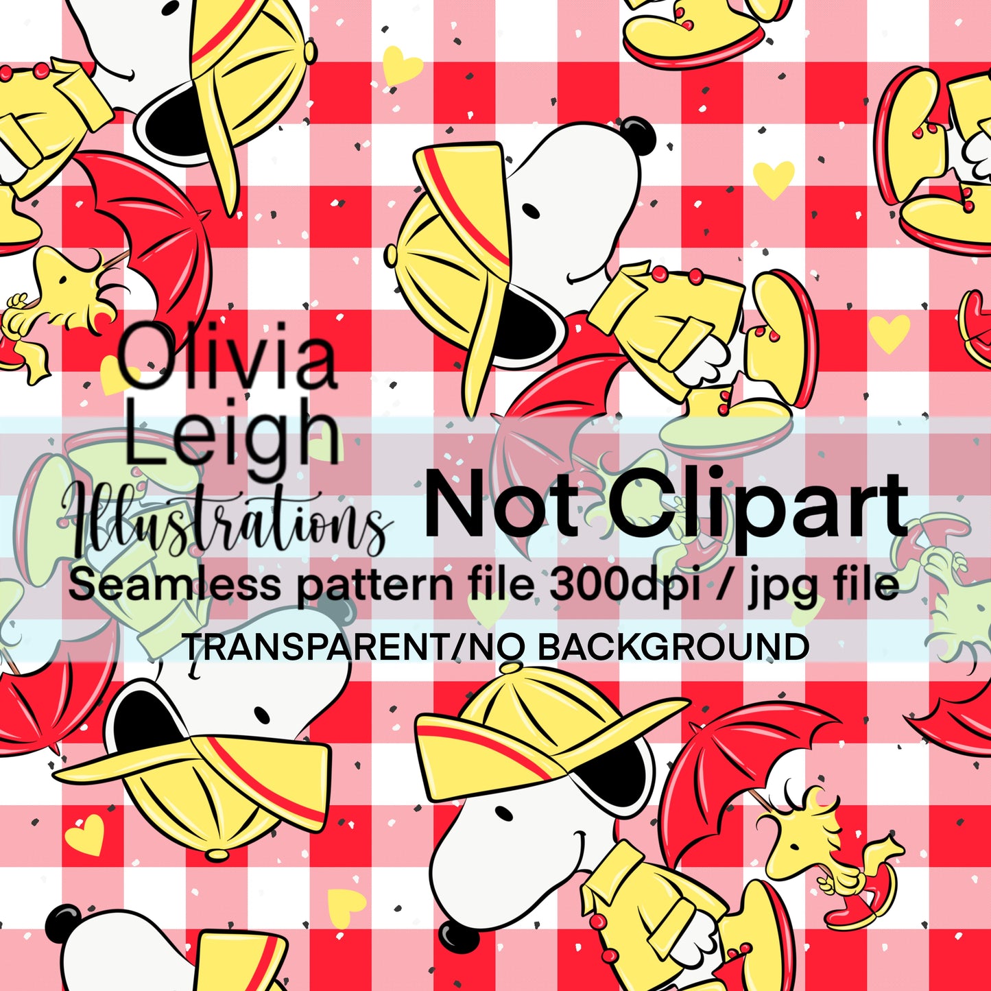 Peanuts Seamless Pattern