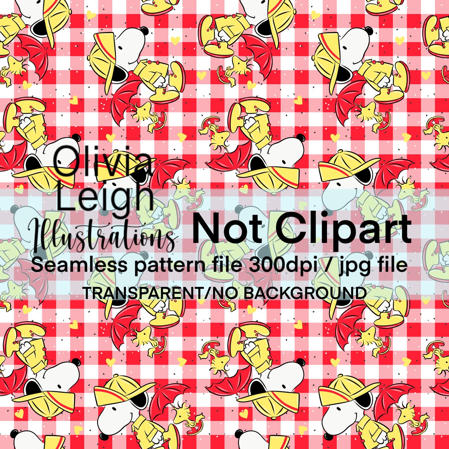 Peanuts Seamless Pattern