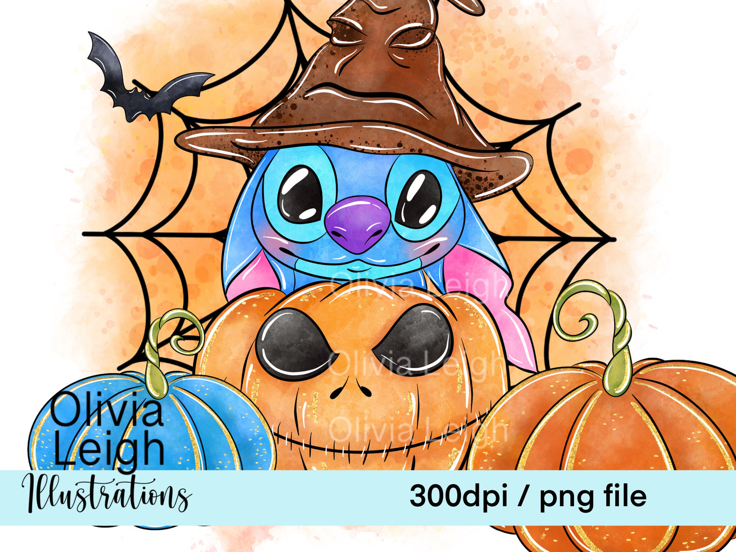 Stitch Halloween Set