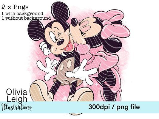 Mouse Valentine’s Day Clipart