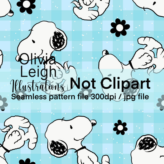 Peanuts Seamless Pattern