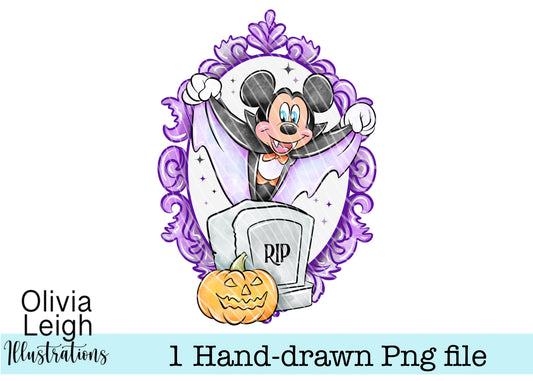 Mouse Halloween PNG