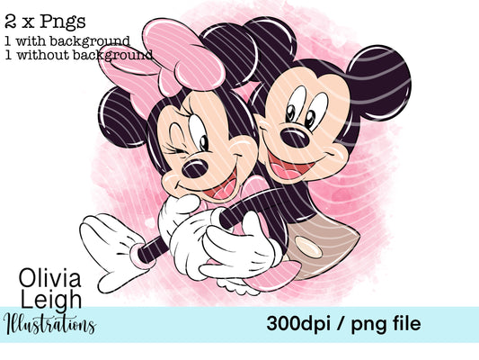 Mouse Valentine’s Day Clipart