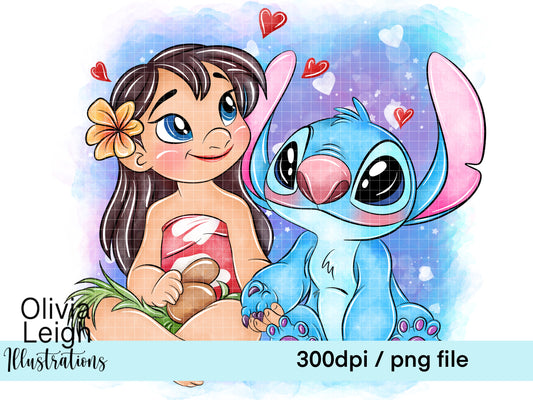 Stitch Clipart