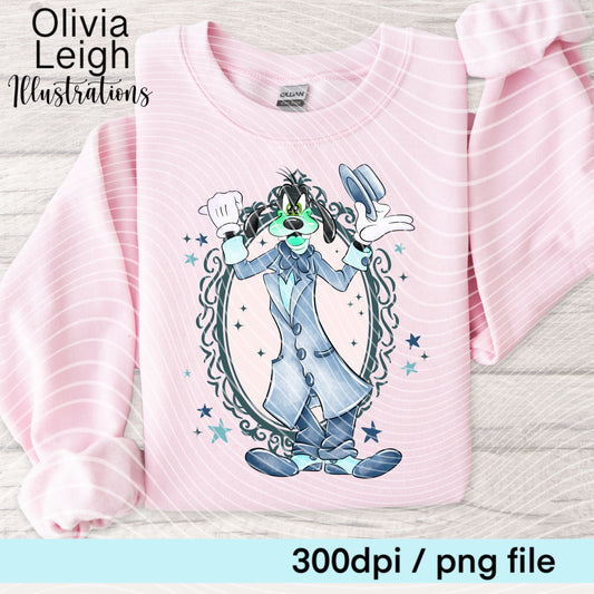 Haunted Mouse Ghosts Halloween Cartoon Shirt Design