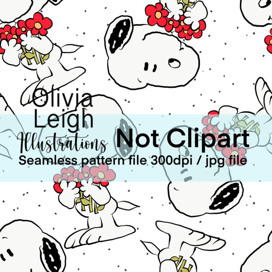 Peanuts Seamless Pattern