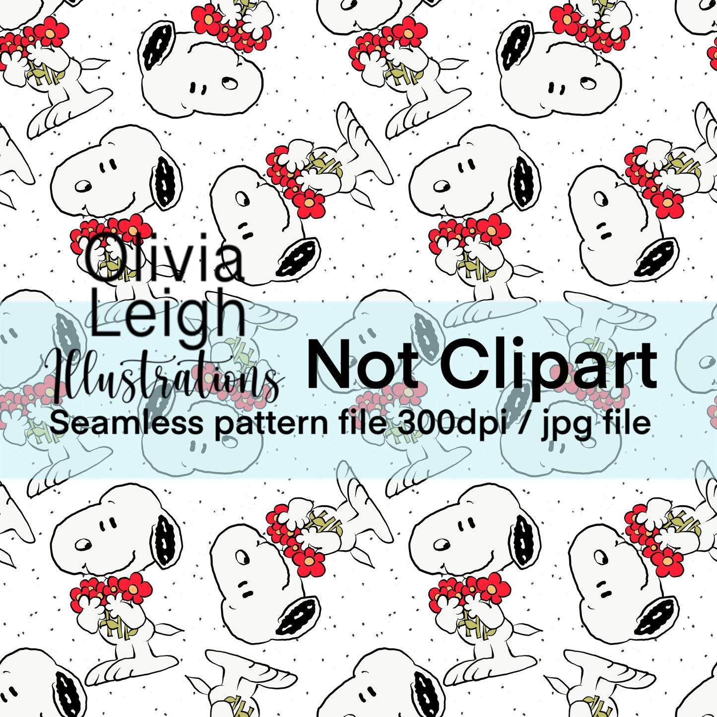 Peanuts Seamless Pattern
