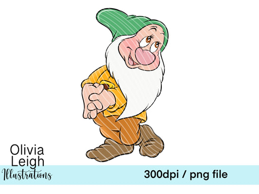 Princess Snow Friends Clipart