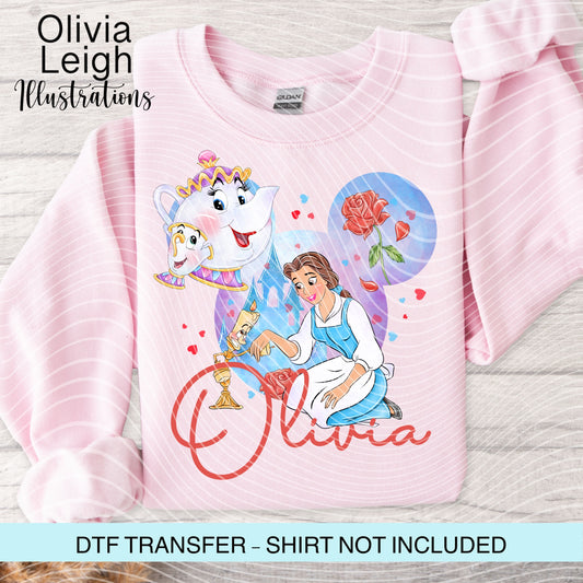 Princess B Personalised Ready To Press Dtf Transfer