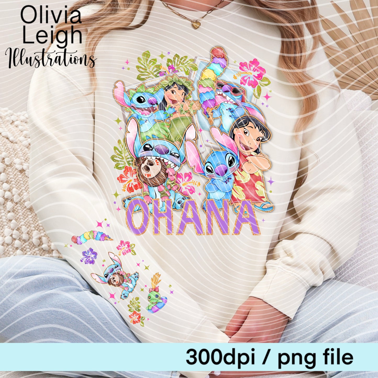 Stitch 1 Cartoon Shirt Design