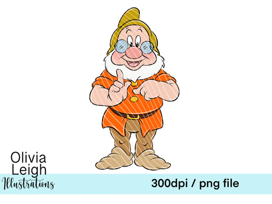 Princess Snow Friends Clipart