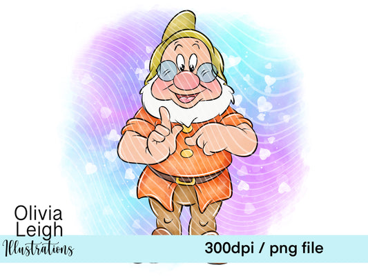 Princess Snow Friends Clipart