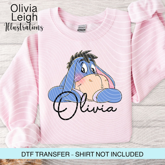 Winnie Friends Personalised Ready To Press Dtf Transfer
