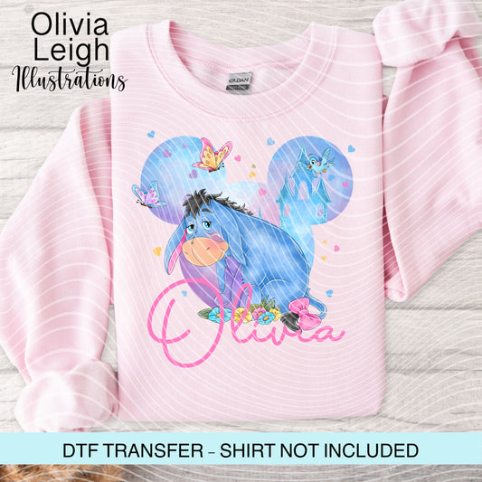 Winnie Friends Personalised Ready To Press Dtf Transfer