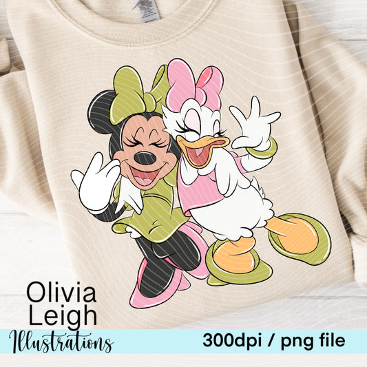 Mouse Friends Clipart
