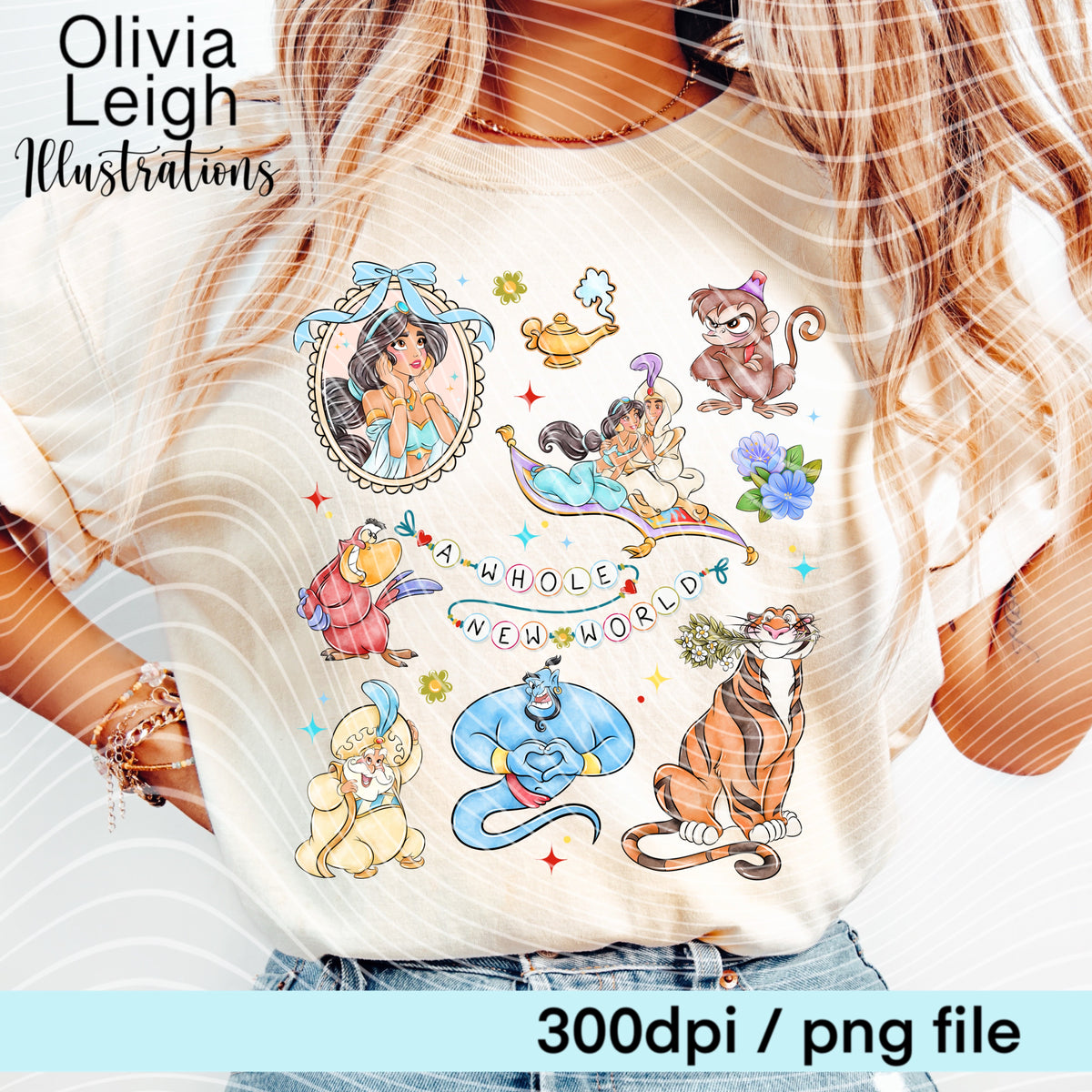 Princess J Text Cartoon Shirt Design – Olivia Leigh Prints