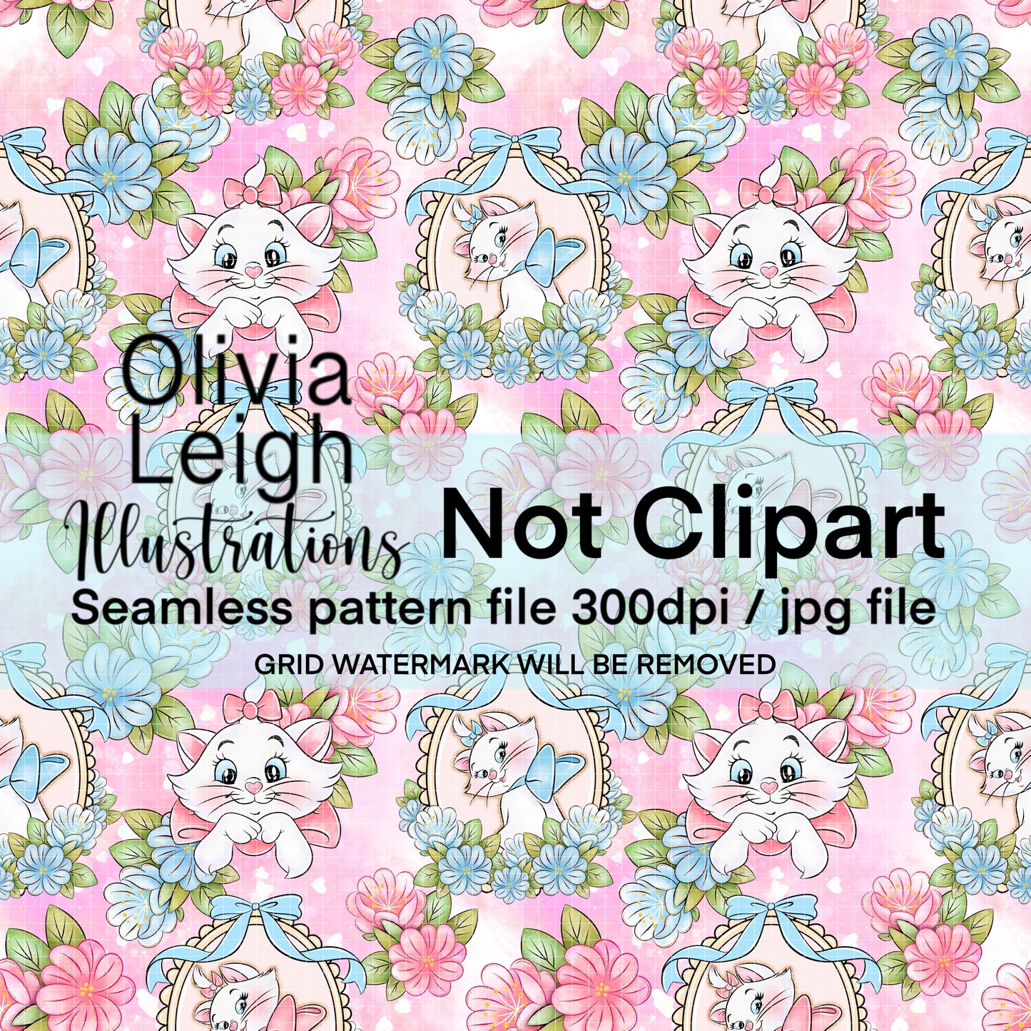 Cats Seamless Pattern