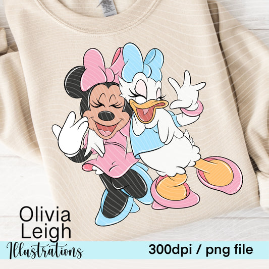 Mouse Friends Clipart