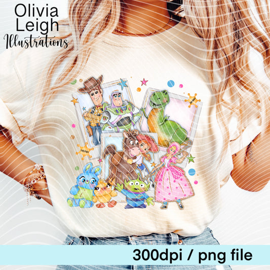 T Story Shirt Design