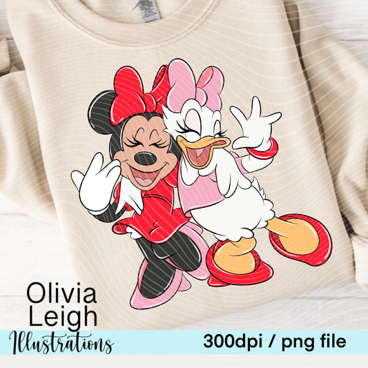 Mouse Friends Clipart