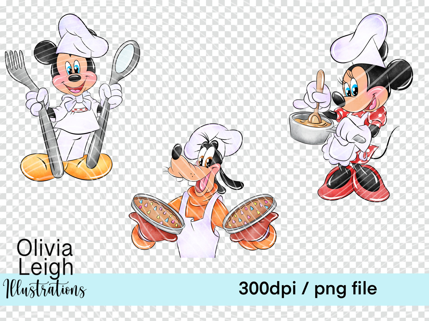 Mouse Chef Set