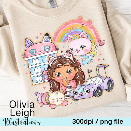 Dollhouse Shirt Design