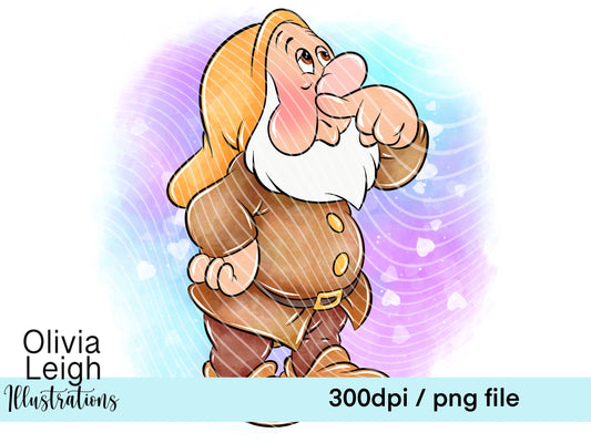 Princess Snow Friends Clipart